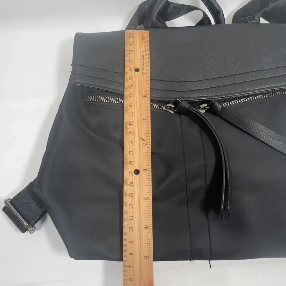 Botkier New York Women's Trigger Black Adjustable Strap Mini Backpack Bag Purse